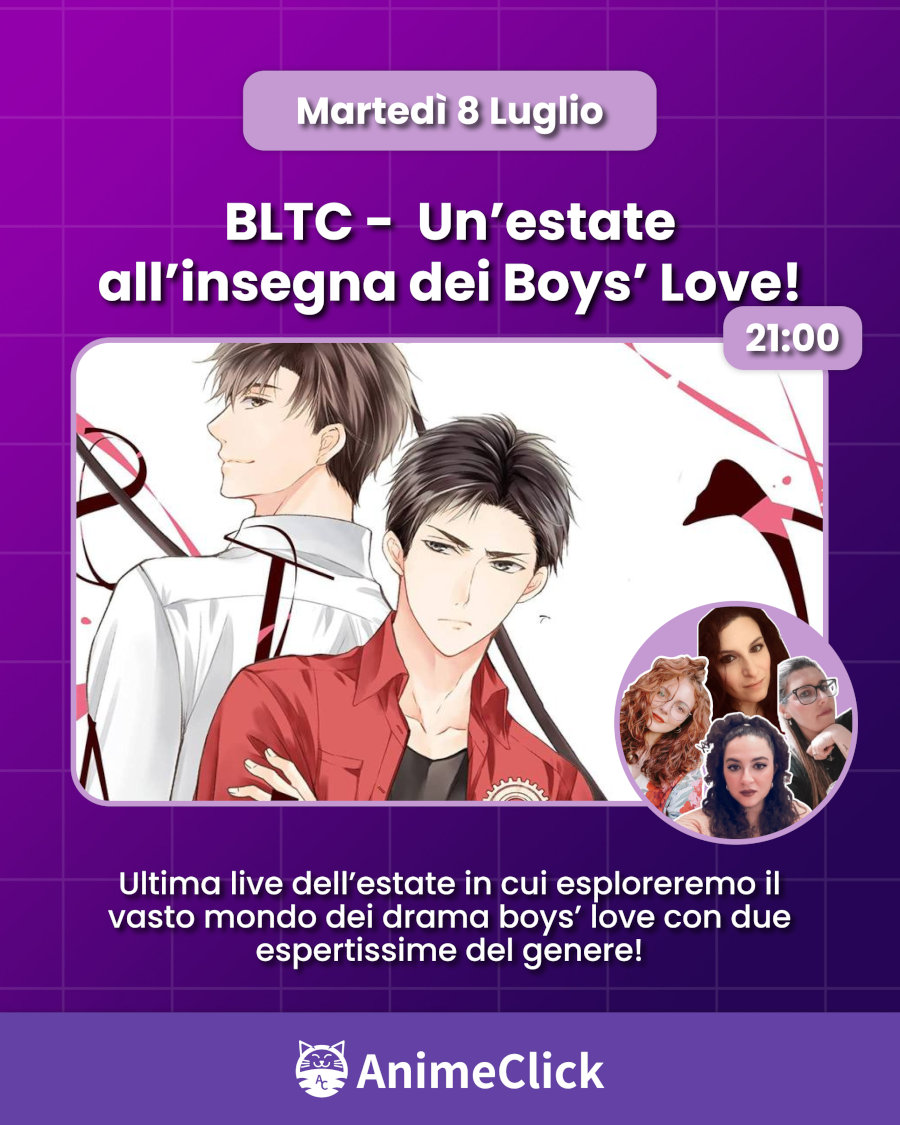 AnimeClick su Twitch: programma dal 7 al 13 luglio AnimeClick su Twitch: programma dal 7 al 13 luglio